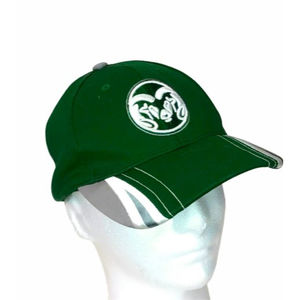 St Louis Rams Baseball Cap Embroidered Truckers Hat Green Adjustable Russell
